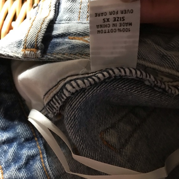 Evil Twin distressed cut off studded shorts XS - Picture 4 of 5